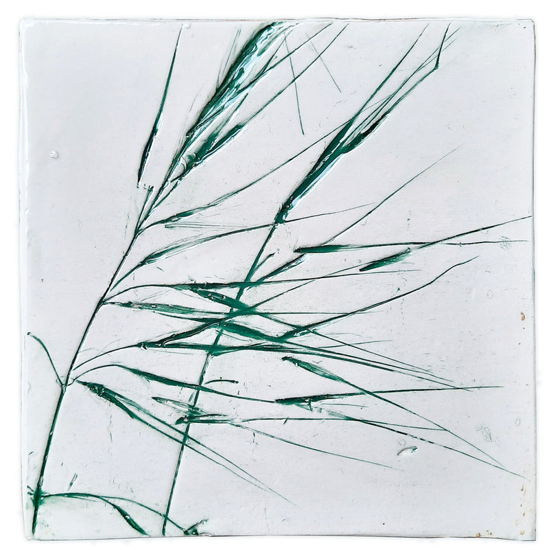Mattonella in ceramica avena fatua