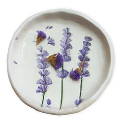 Piattini con impressioni botaniche