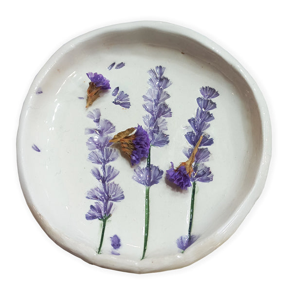 Piattini con impressioni botaniche